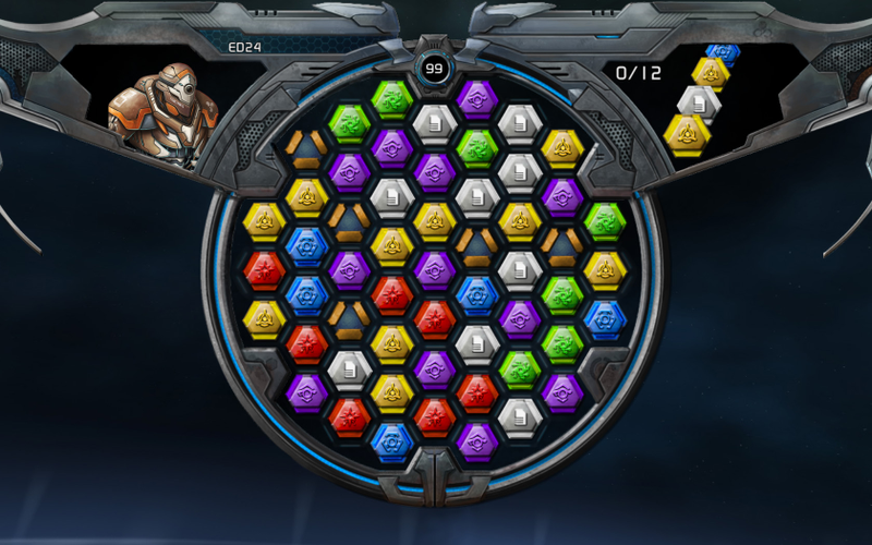 Illustration for article titled New(ish) Puzzle Quest: Galactrix Screens